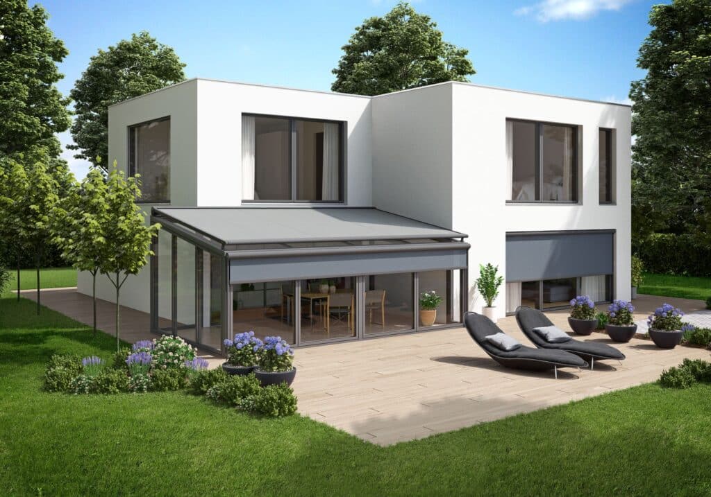 Outdoor Screen Horizontal - Shades by Design