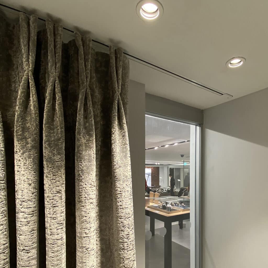 Drapery Hardware Recessed Tracks - Shades by Design